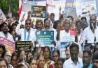 Left Parties Protest LPG Hike, Railway Cuts