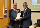 Dr. V. Mohan Conferred the Prestigious Dr. Herbert and Nicole Wertheim Leadership Award in Healthcare and Medicine by Florida International University, Miami, USA