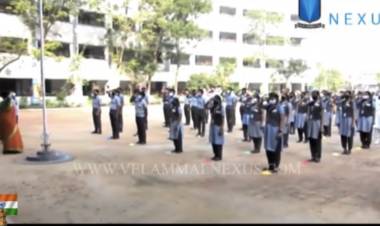 72nd REPUBLIC DAY CELEBRATED AT VELAMMAL