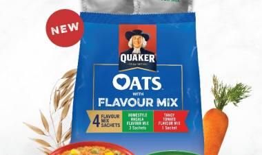 QUAKER OATS BRINGS FIRST-OF-ITS-KIND FOOD FLAVOUR INNOVATION IN OATS CATEGORY TO INDIA
