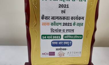 Laburnum, maintained by Alpha G Corp Management Services, receives Swachhta Prahari Samman