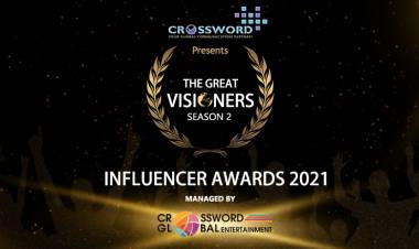 Second Edition of 'The Great Visioners Awards 2021' to felicitate Digital Influencers Virtually