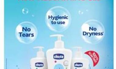 Relax, Refresh and Protect your baby’s skin with Chicco Bathing Gel Range