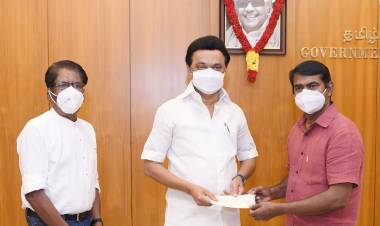 தலைமைச் செயலகத்தில் முதலமைச்சர் மு.க.ஸ்டாலினுடன் நாம் தமிழர் கட்சியின் ஒருங்கிணைப்பாளர் சீமான்