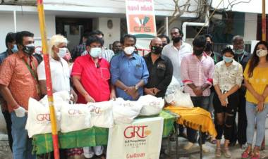 சின்னத்திரை நடிகர் சங்கத்துக்கு நிவாரண பொருட்கள்