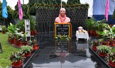 Tata Steel celebrates the pioneering spirit of Bharat Ratna JRD Tata  on his 117th Birth Anniversary