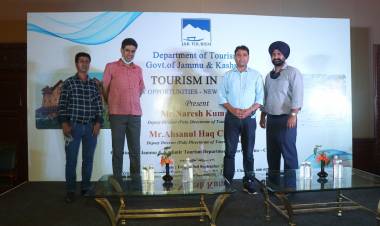 JK TOURISM DEPARTMENT HOLDS INTERACTIVE SESSIONS WITH LOCAL TOUR TRAVEL OPERATORS, MEDIA OFFICERS BRIEF THEM ABOUT POST COVID-19 PREPARATIONS BY JK ADMINISTRATION, DIVERSIFIED TOURISM PORTFOLIO 