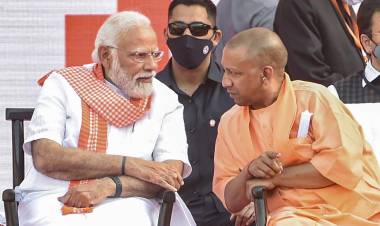 Yogi Adityanath takes oath as Uttar Pradesh CM; Maurya, Pathak to be deputy CMs