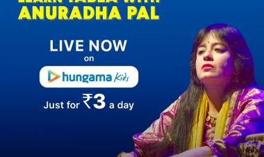 Hungama Kids’ jugalbandi with world-renowned tabla player Anuradha Pal inspires a new generation of classical musicians