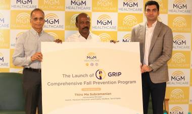 HONOURABLE MINISTER FOR HEALTH AND FAMILY WELFARE OF TAMIL NADU INAUGURATES ‘FALL PREVENTION’ PROGRAMME AT MGM HEALTHCARE