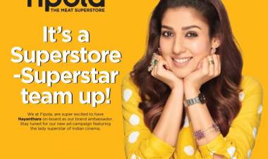 Lady Superstar Nayanthara Brand Ambassador for Fipola.