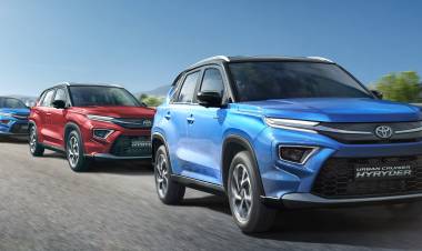 Lanson Brings Toyota’s Urban Cruiser Hyryder, the First and Only Self-charging Strong-Hybrid Electric B-SUV in India, to Chennai