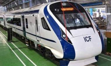 நாட்டின் 5வது வந்தே பாரத் ரயிலின் சோதனை ஓட்டம், சென்னையில் இருந்து மைசூர் வழித்தடத்தில் தொடங்கியது