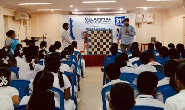 ECAYLP CHESS CAMP HELD AT VELAMMAL