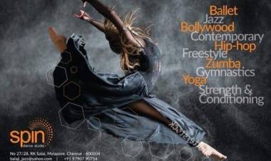 Spin Dance Studio,RK Salai is now open for registrations 