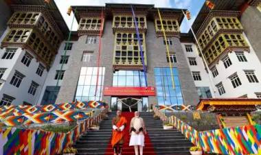 இந்தியாவின் உதவியுடன் பூடானில் நவீன மருத்துவமனை: பிரதமர் மோடி திறந்து வைத்தார்