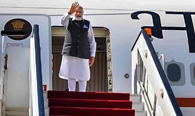 இரு நாடுகள் பயணத்தை முடித்துக் கொண்டு நாடு திரும்பினார் பிரதமர் மோடி