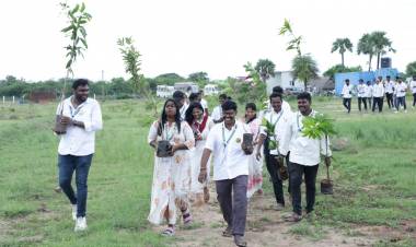 தமிழகம் முழுக்க 5000 மரக்கன்றுகளை நடும் நடிகர் சௌந்தரராஜா