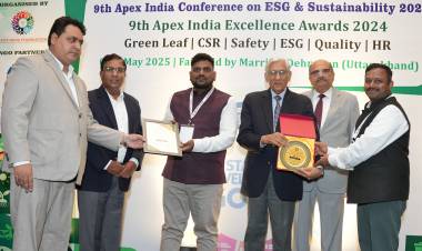 Adani Gangavaram Port Wins Platinum Award in Environmental Excellence at APEX India Green Leaf Awards 2024