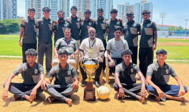 SRMIST Football Men’s Team Won Gold Medal in the State Level Invitational Football Men's Tournament