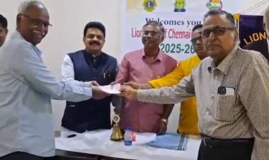 LC Arkay Nagar conducted Installation of New Office Bearers and Induction of New Members yesterday (03-07-2025) at Alumni Club.