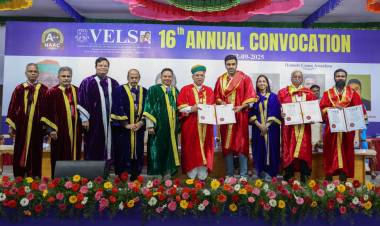 Cricketer Ravichandran Ashwin, Film Maker Vetrimaaran, and Entrepreneur & Philanthropist A.M. Gopalan Honoured with Doctorates at Vels Institute