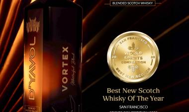 D’YAVOL Vortex wins ‘Best New Scotch Whisky of the Year’  at San Francisco Spirits Competition 2025
