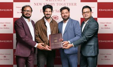 Dulquer Salmaan Joins Jos Alukkas as Brand Ambassador