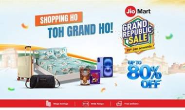 JioMart Announces ‘Grand Republic Sale’ with Offers Across Electronics, Fashion and Daily Essentials