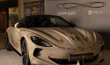 Gaurav Gupta and MG SELECT Unveil a Sculptural Interpretation of MG Cyberster