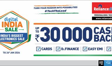 Reliance Digital's Digital India Sale Unleashes Massive Deals, Discounts, Cashbacks & More