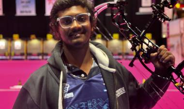  NIMES Archery Tournament- Winning Gold Medal