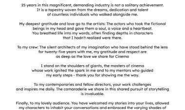 A Note of Thanks | 25 Years of GVM