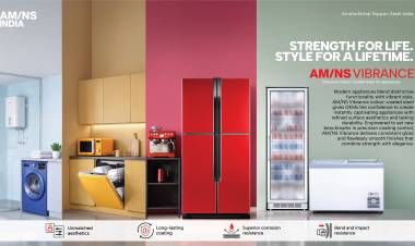 AM/NS India expands value-added steel portfolio with world-class branded offerings Vibrance and Optima to power appliance and industrial manufacturing