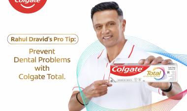 Rahul Dravid Endorses Colgate Total to Champion Oral Health as a Performance Edge