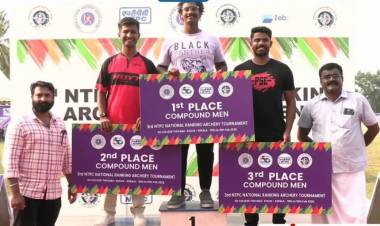 SRMIST Archer Wins Gold in the 3rd NTPC National Ranking Archery Championship (Senior Compound Category)