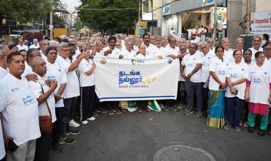 Over300 Senior Citizens Participate in ‘Nadanga Nallur’ Walk Organized by Diha Clinic