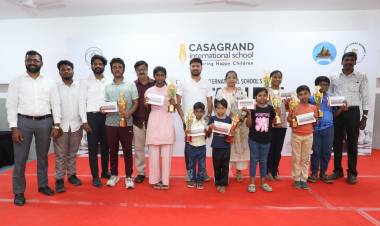 Casagrand International School hosts 4th State Level  Children’s Chess Tournament 2026 
