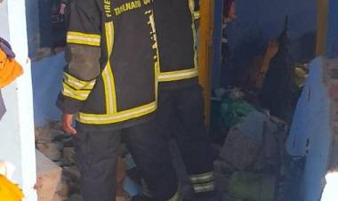 Two Children Killed in Navalur Cylinder Blast