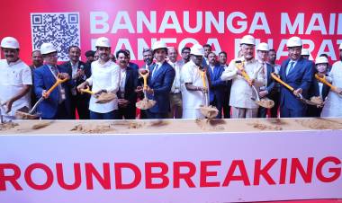 ArcelorMittal Nippon Steel India நிறுவனம் ஆந்திரப் பிரதேசத்தில் புதிய எஃகு ஆலைக்கு அடிக்கல் நாட்டியுள்ளது