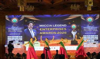 Dr. Rajib Mukhapadhyay receives MIICCIA Legend Enterprise Awards 2026 for outstanding contribution in finance, social service and skill development by Le Rythme
