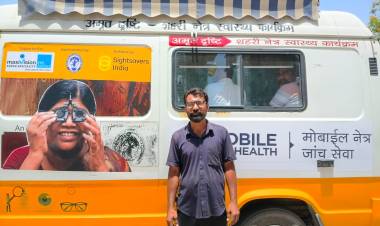 Sightsavers India and Maxivision Super Speciality Eye Hospitals bring eye care closer through Mobile Vision Centre Across States for Marginalized 
