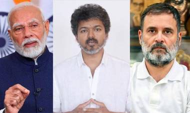 த.வெ.க தலைவர் விஜய்க்கு பிரதமர் மோடி, ராகுல் காந்தி வாழ்த்து