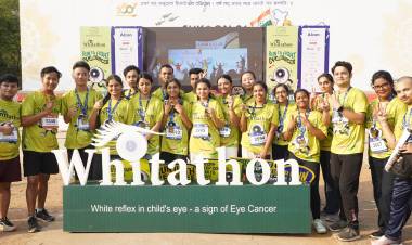 L V Prasad Eye Institute’s flagship of Eighth Edition  ‘WHITATHON Run’ to Raise Awareness and  Funds for Retinoblastoma Treatment held