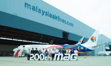 Malaysia Airlines Marks 200th Boeing Aircraft Delivery Milestone with Latest 737-8 Arrival