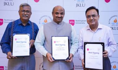JKLU Partners with Nottingham Trent University to Expand Global Design Education Opportunities 