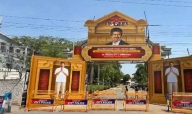 Tight security in Tiruchi as city gears up for CM Vijay’s first visit after taking office