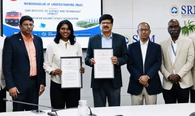 SRMIST and Southern Railway Sports Association Sign Historic MoU to Strengthen Sports Development 
