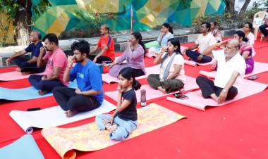 Navin’s Marks International Yoga Day with Community Wellness Initiative