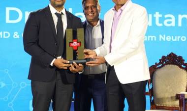 Dr. Uday Goutam Honoured for Legendary Excellence in Neurosurgery & Brain Stroke Prevention Public Health Services at Times Network India Health Summit 2026